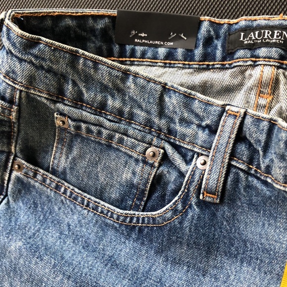 RALPH LAUREN (31/12) Patchwork Boyfried Taper authentic denim classic fit & feel - Picture 11 of 16